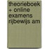 Theorieboek + online examens Rijbewijs AM