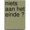 Niets aan het einde ? door Gerhard Lohfink