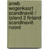 ANWB wegenkaart Scandinavië / IJsland 2 Finland Scandinavië noord