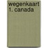 Wegenkaart 1. Canada