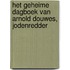 Het geheime dagboek van Arnold Douwes, Jodenredder
