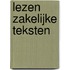 Lezen zakelijke teksten