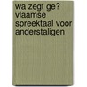 Wa zegt ge? Vlaamse spreektaal voor anderstaligen door Sofie Begine