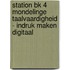 Station BK 4 Mondelinge Taalvaardigheid - Indruk maken DIGITAAL