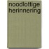 Noodlottige herinnering