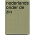 Nederlands onder de zin