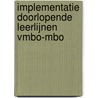 Implementatie doorlopende leerlijnen vmbo-mbo door Régina Petit