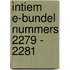 Intiem e-bundel nummers 2279 - 2281