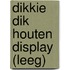 Dikkie Dik houten display (leeg)