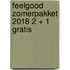 Feelgood zomerpakket 2018 2 + 1 gratis