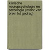 Klinische neuropsychologie en pathologie (minor van brein tot gedrag) door Belinda Dolman