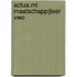 Actua.ml maatschappijleer vwo