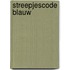 Streepjescode Blauw