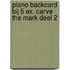 Plano backcard bij 5 ex. Carve the Mark deel 2