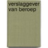 Verslaggever van beroep