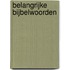 Belangrijke Bijbelwoorden