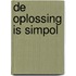 De oplossing is SimPol