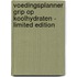 Voedingsplanner Grip op koolhydraten - Limited edition