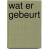 Wat er gebeurt door Dienke Cazemier
