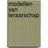 Modellen van leraarschap