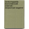 Landschappelijk booronderzoek Stabroek - Dorpsstraat-Laageind by Koen Hebinck
