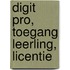 DIGIT PrO, toegang leerling, licentie