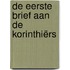 De Eerste Brief aan de Korinthiërs