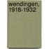 Wendingen, 1918-1932