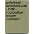 Waterkaart Nederland Zuid - 2018 - voordeelbox - Nieuwe Vaarkaart