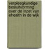 Verpleegkundige besluitvorming over de inzet van eHealth in de wijk