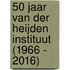 50 jaar Van der Heijden Instituut (1966 - 2016)