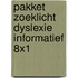 Pakket Zoeklicht dyslexie informatief 8x1