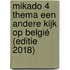 Mikado 4 Thema Een andere kijk op Belgié (editie 2018)