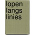 Lopen langs linies