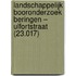 Landschappelijk booronderzoek Beringen – Ulfortstraat (23.017)