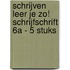 Schrijven leer je zo! Schrijfschrift 6A - 5 stuks