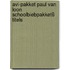 AVI-pakket Paul van Loon schoolbiebpakket6 titels