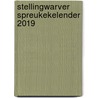 Stellingwarver Spreukekelender 2019 door Onbekend