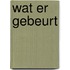 Wat er gebeurt