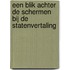 Een blik achter de schermen bij de Statenvertaling