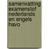 Samenvatting Examenstof Nederlands en Engels HAVO