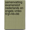 Samenvatting Examenstof Nederlands en Engels VMBO TL/GL+KB+BB door ExamenOverzicht