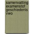Samenvatting Examenstof Geschiedenis VWO