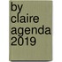 By Claire agenda 2019