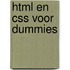 HTML en CSS voor Dummies