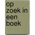 op zoek in een boek