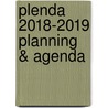 Plenda 2018-2019 Planning & Agenda door Jolanda Peters