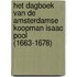 Het dagboek van de Amsterdamse koopman Isaac Pool (1663-1678)