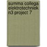 Summa collega elektrotechniek N3 Project 7