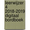 LeerWijzer 4 2018-2019 Digitaal Bordboek by Unknown